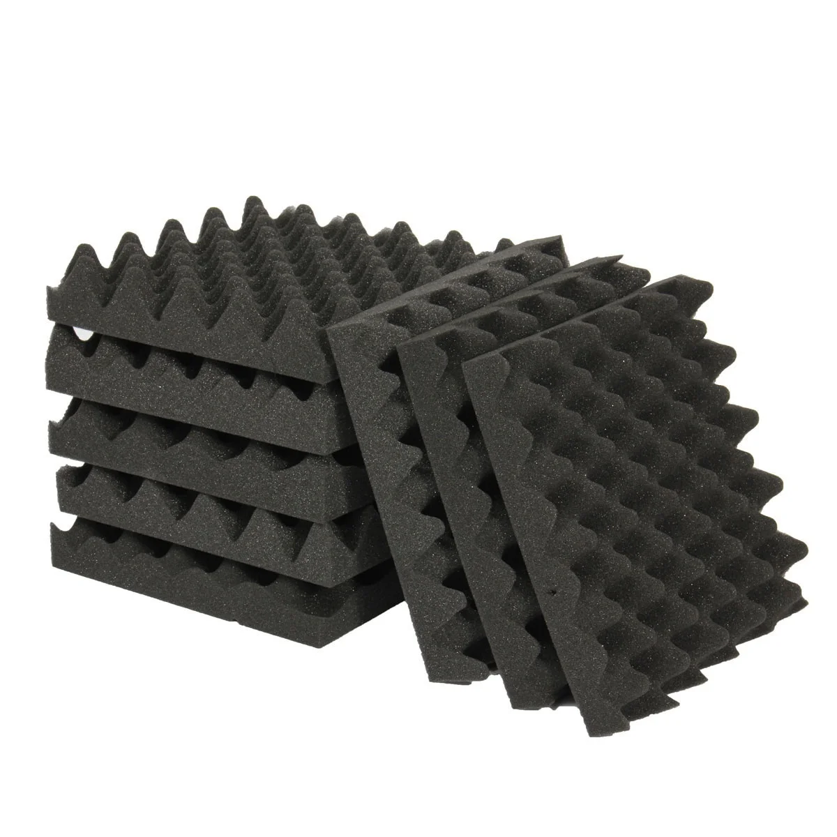 25X25X5CM звукоизоляционный пенопластовый ящик для яиц студия акустическая пена
