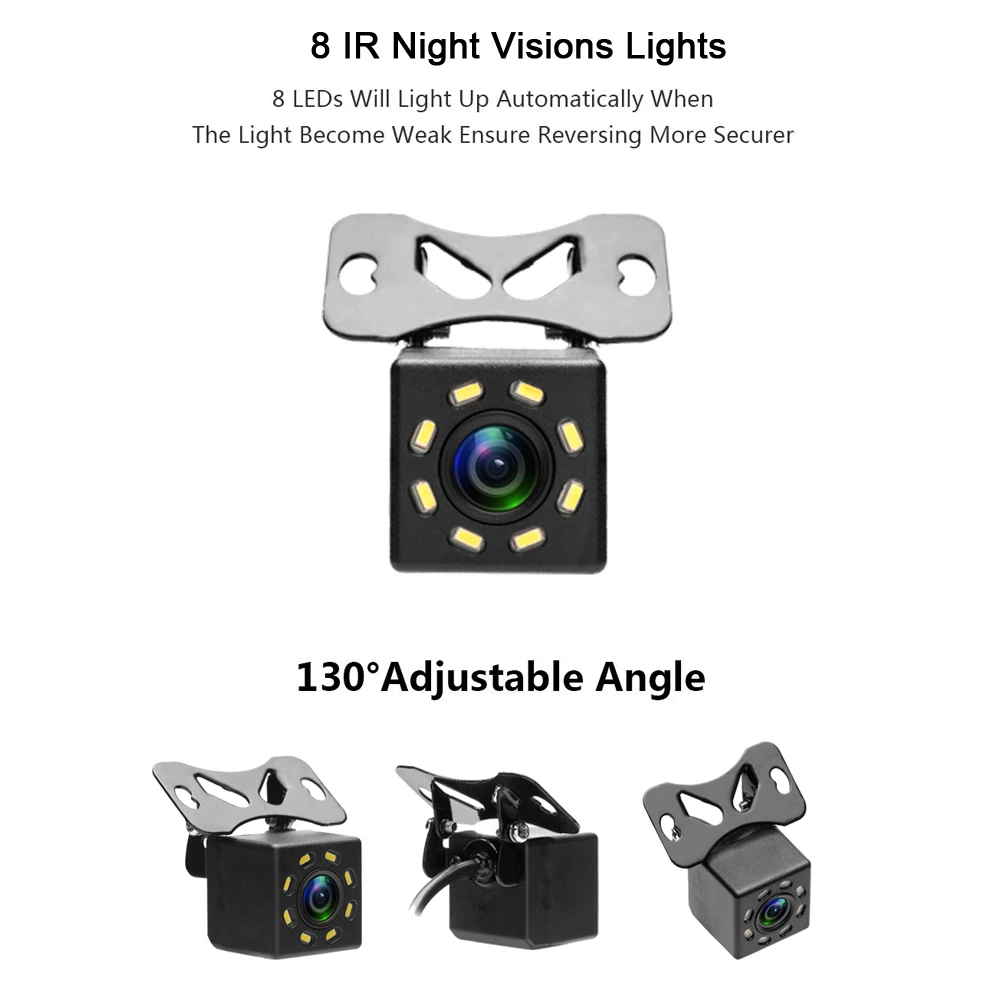 8 IR Night Visions Lights Camera