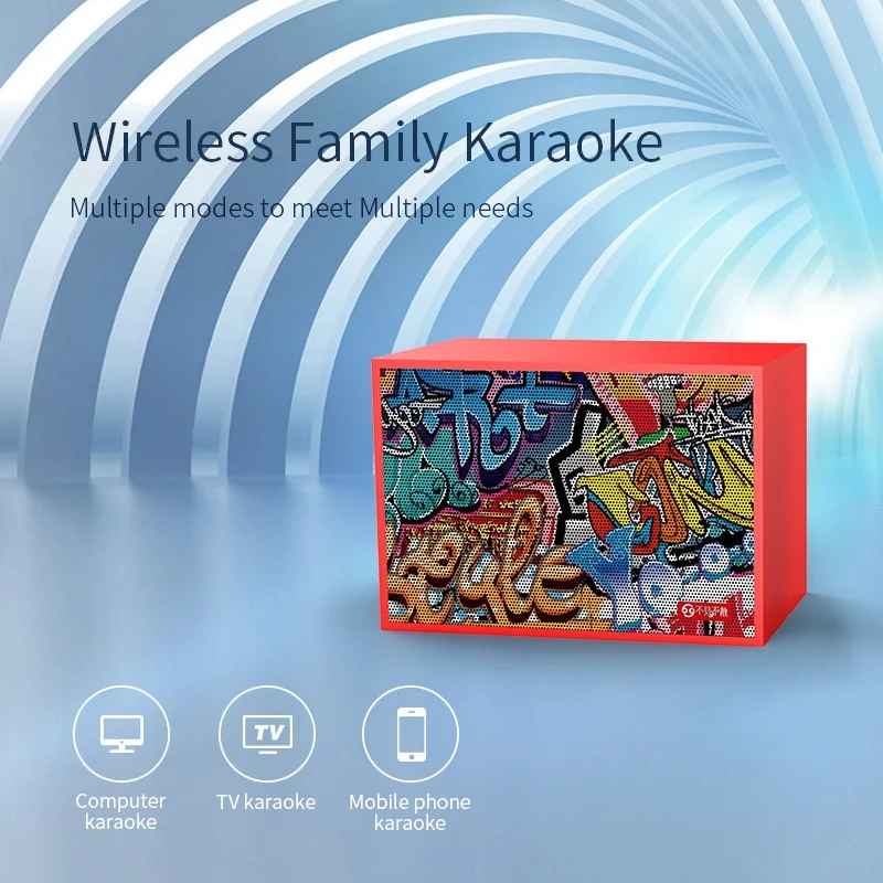 Sk500 Bluetooth динамик с беспроводной микрофон для караоке динамик беспроводной стерео Главная Вечерние супер динамик коробка(США штекер