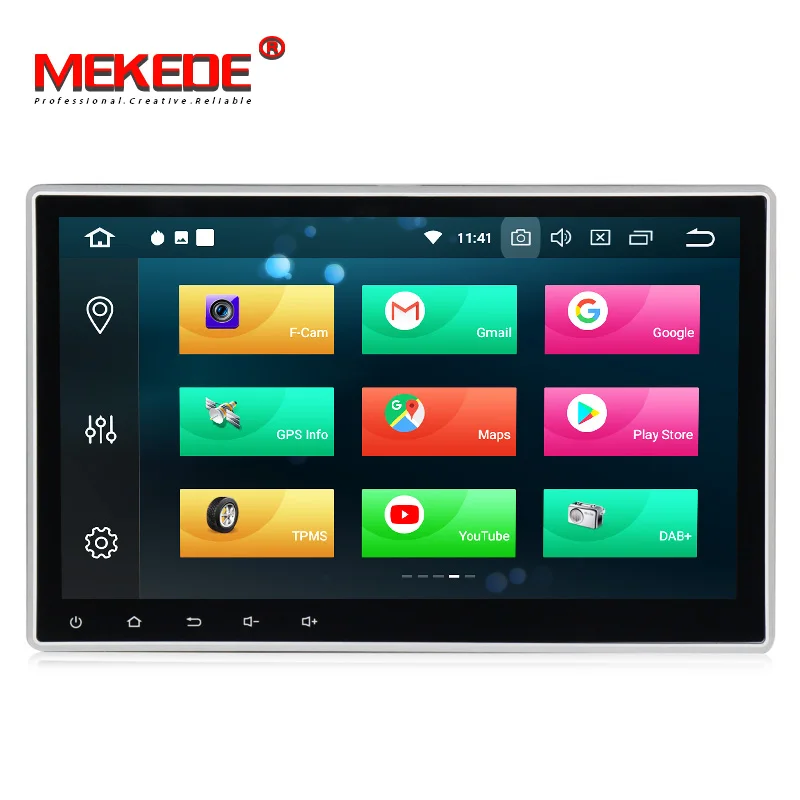 Clearance 4G RAM 32G ROM android 8.0 car dvd gps navigation radio video player stereo 2din universal radio car universal multimedia WIFI 2