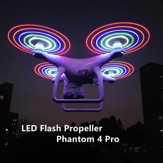 $44.93  DJI phantom 4 Pro Plugs LED Flash Propellers For DJI Phantom 4 pro Propellers USB Charger Rechargea