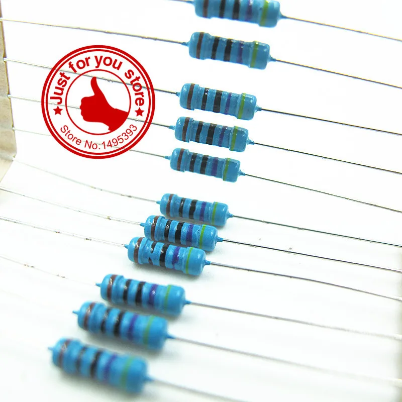 1 2 W 220 K Ohm Resistor 0 5 W 220kr Resistencias De Pelicula