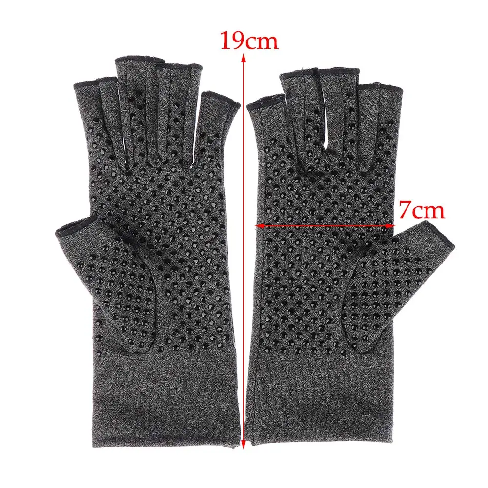 1 пара S/M/L женские мужские перчатки при артрите хлопок терапия компрессионные перчатки циркуляционный захват руки артрита боли в суставах облегчение - Цвет: Style2-S