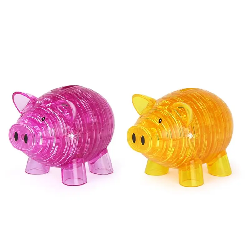 3d pig puzzle