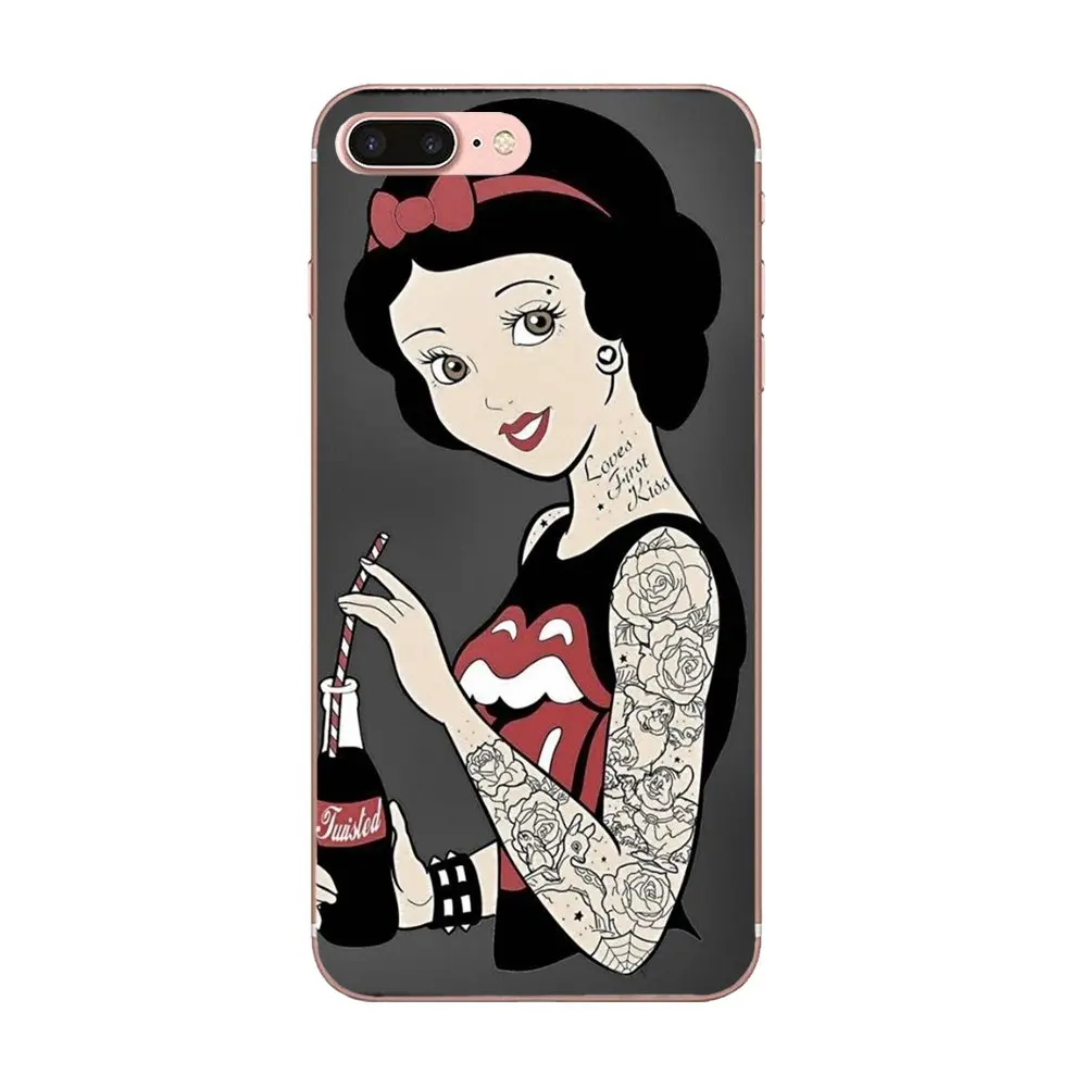 Панк белоснежные очки модные девушки цветочные для Apple iPhone 4 4S 5 5C 5S SE 6 6S 7 8 Plus X XS Max XR