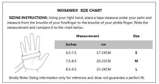WOSAWE регулируемая опора для запястья спортивный наручный браслет для спортзала катания на лыжах Скейтбординг шина Carpal туннель Sprain защита