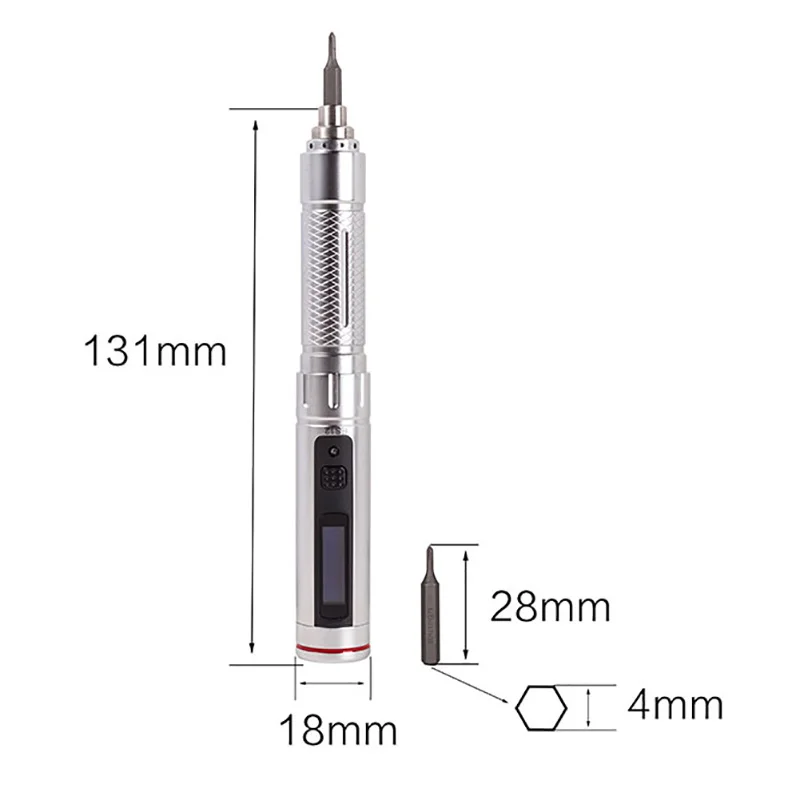 ES121 Precision Electric Screwdriver 16pcs Bit Set Cordless Screwdriver for Phone Repair ES-B7 ES-A7 Smart Motion Control Power