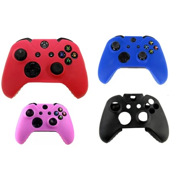 

50pcs/lot Silicone Protective Sweat Resistant Case Cover Shell for Xbox One S Slim X Controller with 2 Thumbsticks Stick Caps
