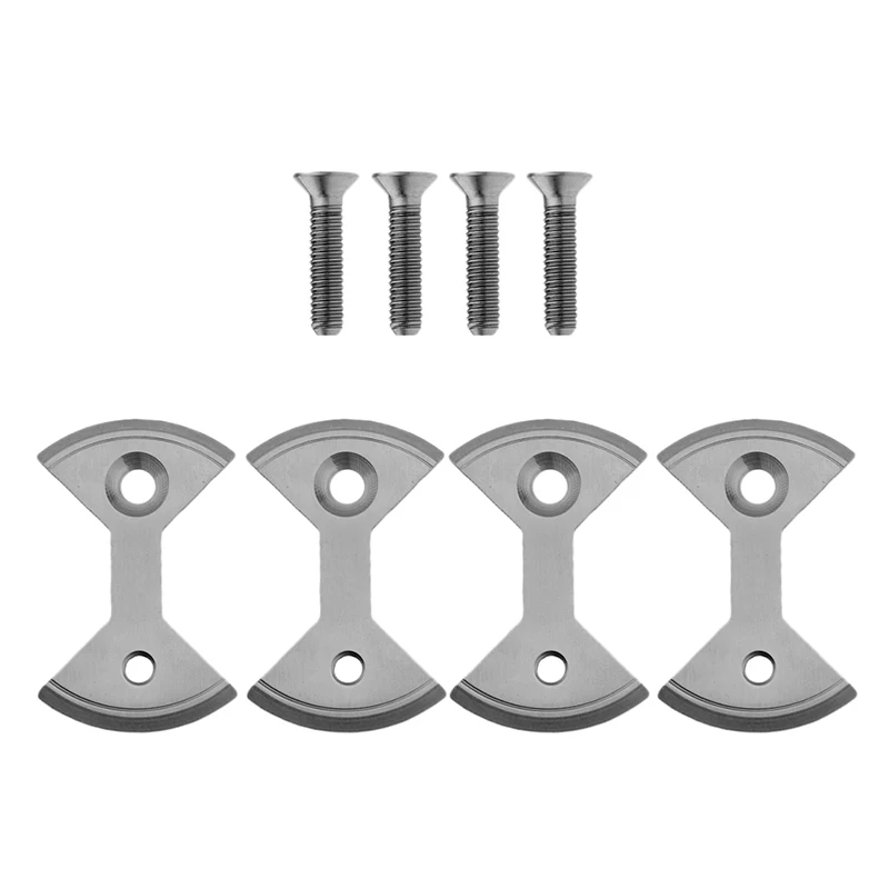 Wanyifa 4 шт. титановая задняя крышка для велосипеда|bicycle pedal|pedals bicyclepedals plate |