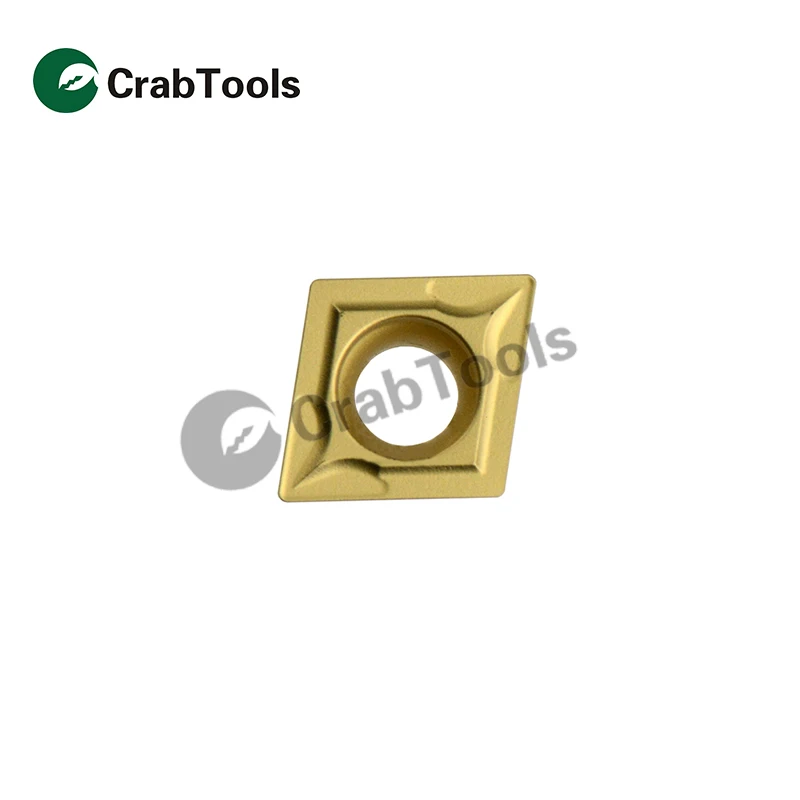 

Crab Tools Mitsubishi 10PC CCMT09T304 UC5115/US735/VP15TF Metal Turning Lathe Tools Turning Cutter CNC Tool Tip Machine