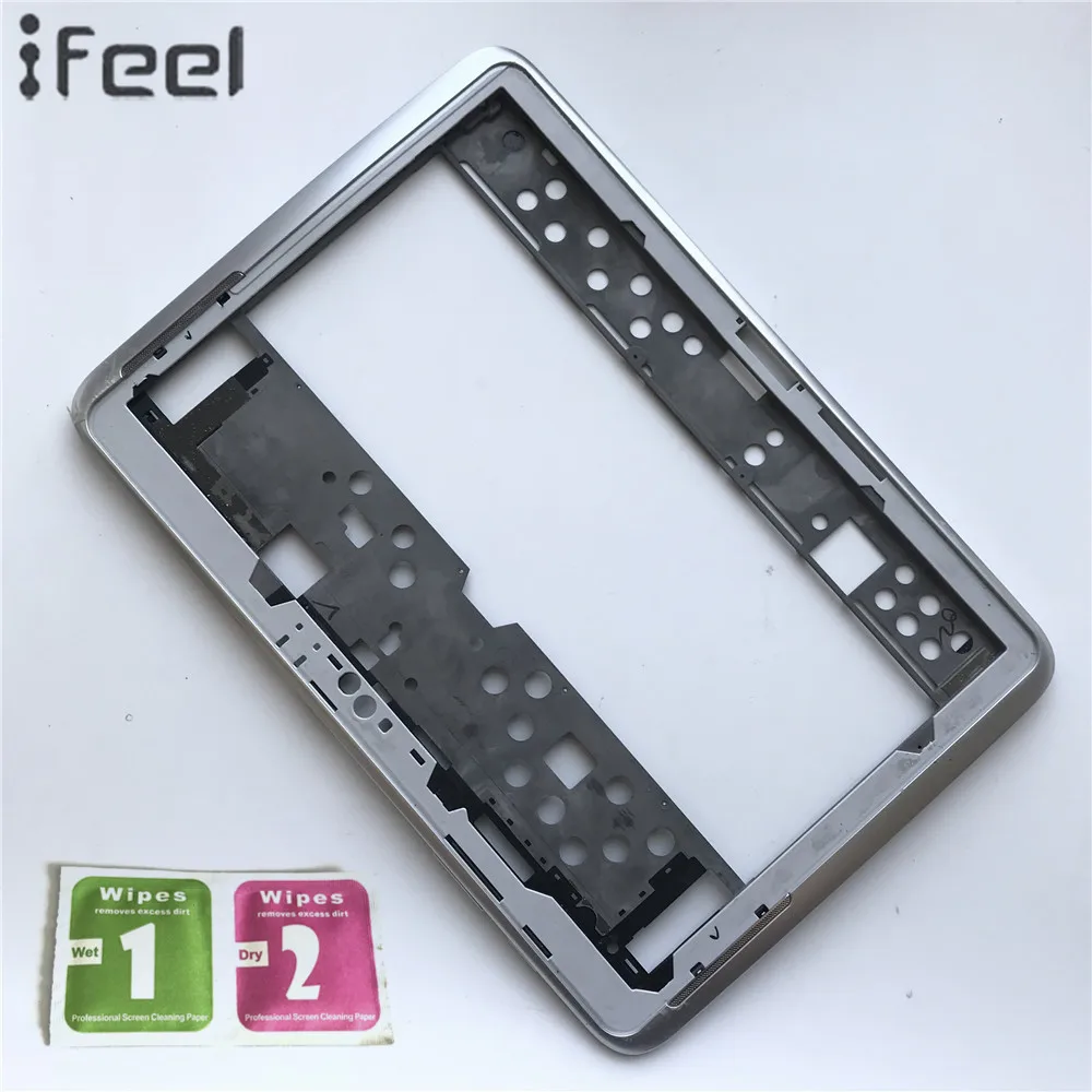 

New LCD Front Holder Middle Plate Frame Bezel Housing+Side Button For Samsung Galaxy Note 10.1 N8000 3G
