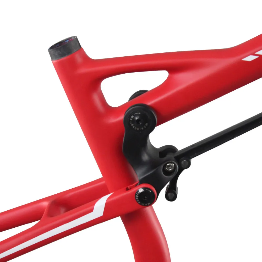 Excellent ICAN white logo 29er dual carbon frame suspension carbon mtb frames 17.5 inch available promotion price 7 Excellent ICAN white logo 29er dual carbon frame suspension carbon mtb frames 17.5 inch available promotion price 7