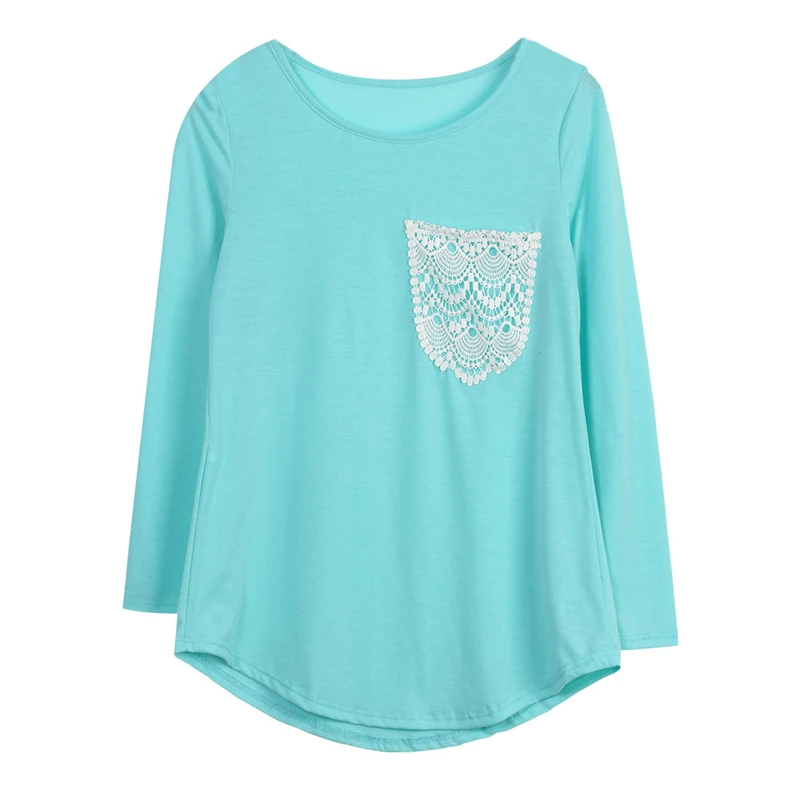 Летняя блузка с кружевом в стиле пэчворк 2017 новая модная рубашка длинным рукавом