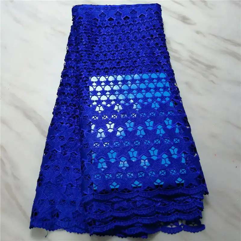 

PL!Latest Teal African French Lace Fabric High Quality Guipure Lace Chemical Lace Fabric For Wedding Or Party ! L41929