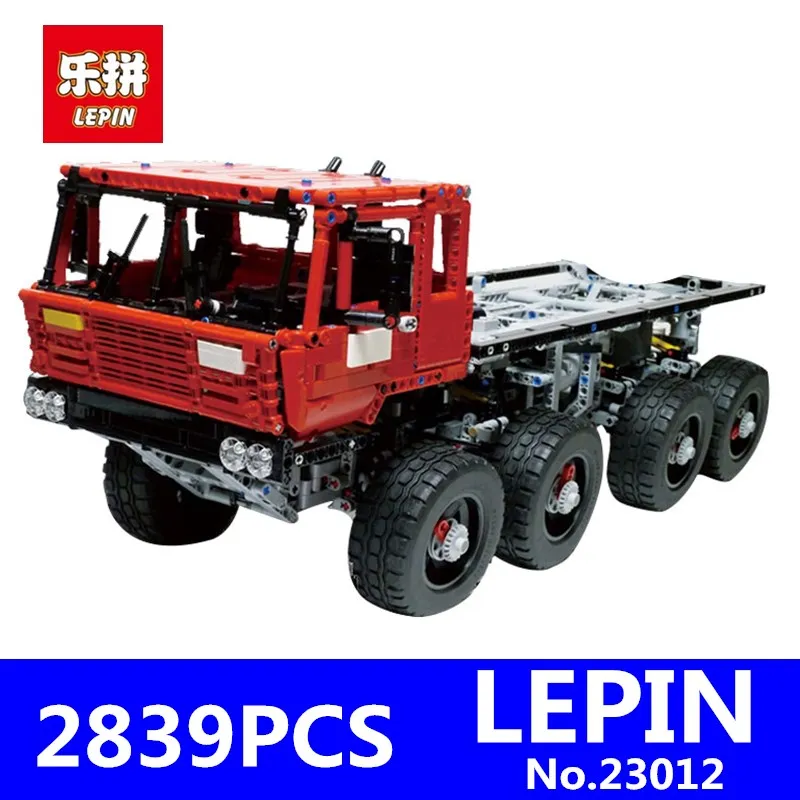 

Lepin 23012 2839Pcs Genuine Technic Series The Arakawa Moc Tow Truck Tatra 813 Educational Building Blocks Bricks Toys Gifts