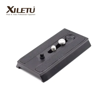 

XILETU HDV-501PL Rapid Sliding Mounting Bracket Quick Release Plate For Manfrotto 501HDV 503HDV 701HDV MH055M0-Q5