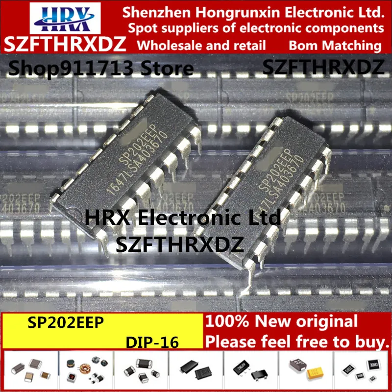 SP202EEP DIP16 SP202 DIP-16(2PCS-10PCS-100PCS