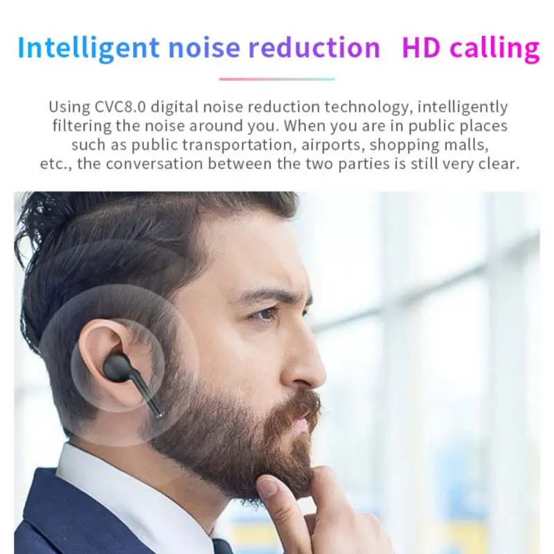 TW40 беспроводные Bluetooth наушники мини Hifi стерео наушники с зарядным устройством для iOS Android
