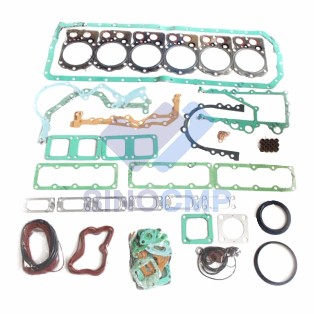 Mitsubishi 6D22 6D22T Engine Gasket Kit for KOBELCO Excavator SK300 Crane_