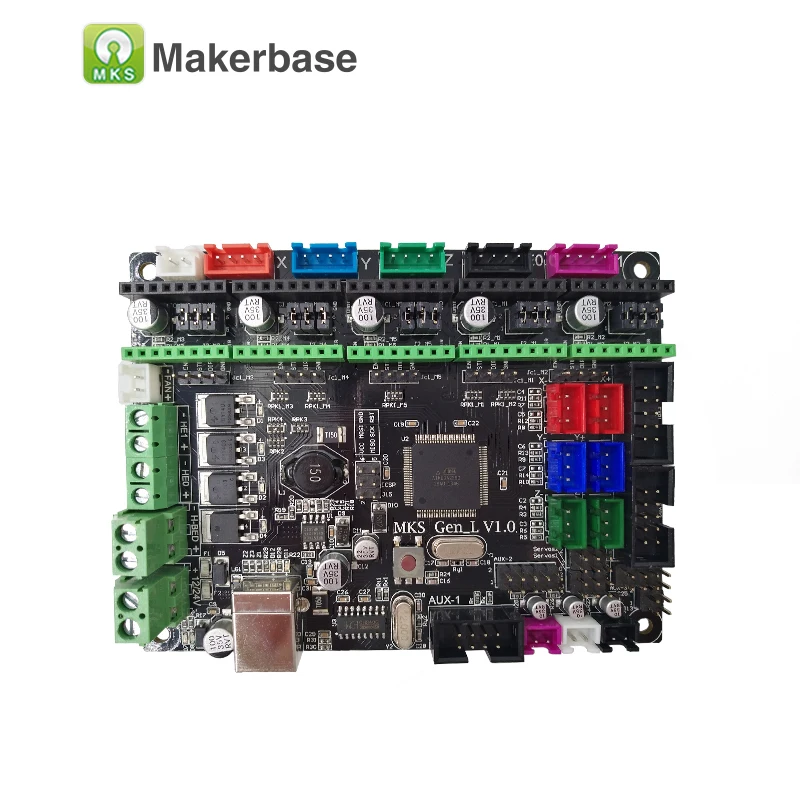 3D الطابعة مجلس MKS الجنرال L V1.0 تحكم متوافق مع Ramps1.4/Mega2560 R3 دعم A4988/8825/TMC2208 /TMC2100 السائقين