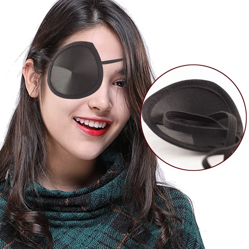 

3D Non-oppression Cover Training Amblyopia Astigmatism Myopia Pirate Single Eye Mask Eye Care Tools