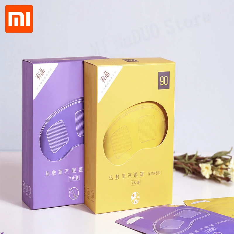 

Xiaomi 90 Fun Steam Hot Eye Mask Essential Oil Steam Eye Mask Eye Care Sleep Patch Eye Patch Skin Eye Bag Fine Lines Wrinkles