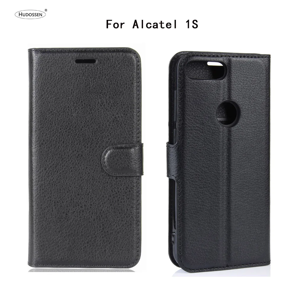 Чехол HUDOSSEN для Alcatel 1S 5024D чехол s кошелек из искусственной кожи Защитная задняя крышка силиконовый чехол для телефона Coque для Alcatel 1s