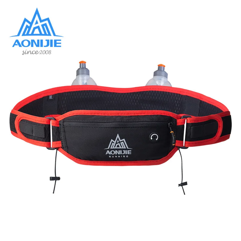 Running Hydration Belt Waist Bag Pouch Fanny Pack Phone Holder Water Bottle
