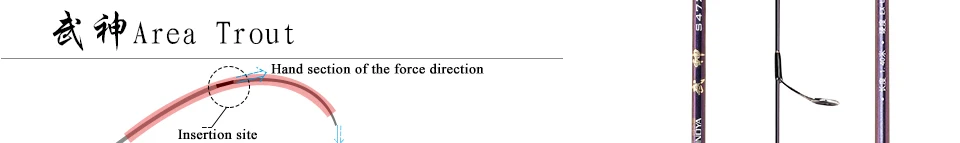TSURINOYA области 1.4 м спиннинг приманка Вес 1-6 г форели Рыбалка приманка стержень все Fuji руководство кольцо UL Средний приманки Рыбалка стержень
