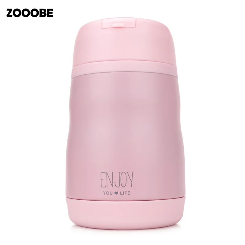 ZOOOBE термос Ланч бокс для горячей еды с ложкой вакуумные колбы термосы из