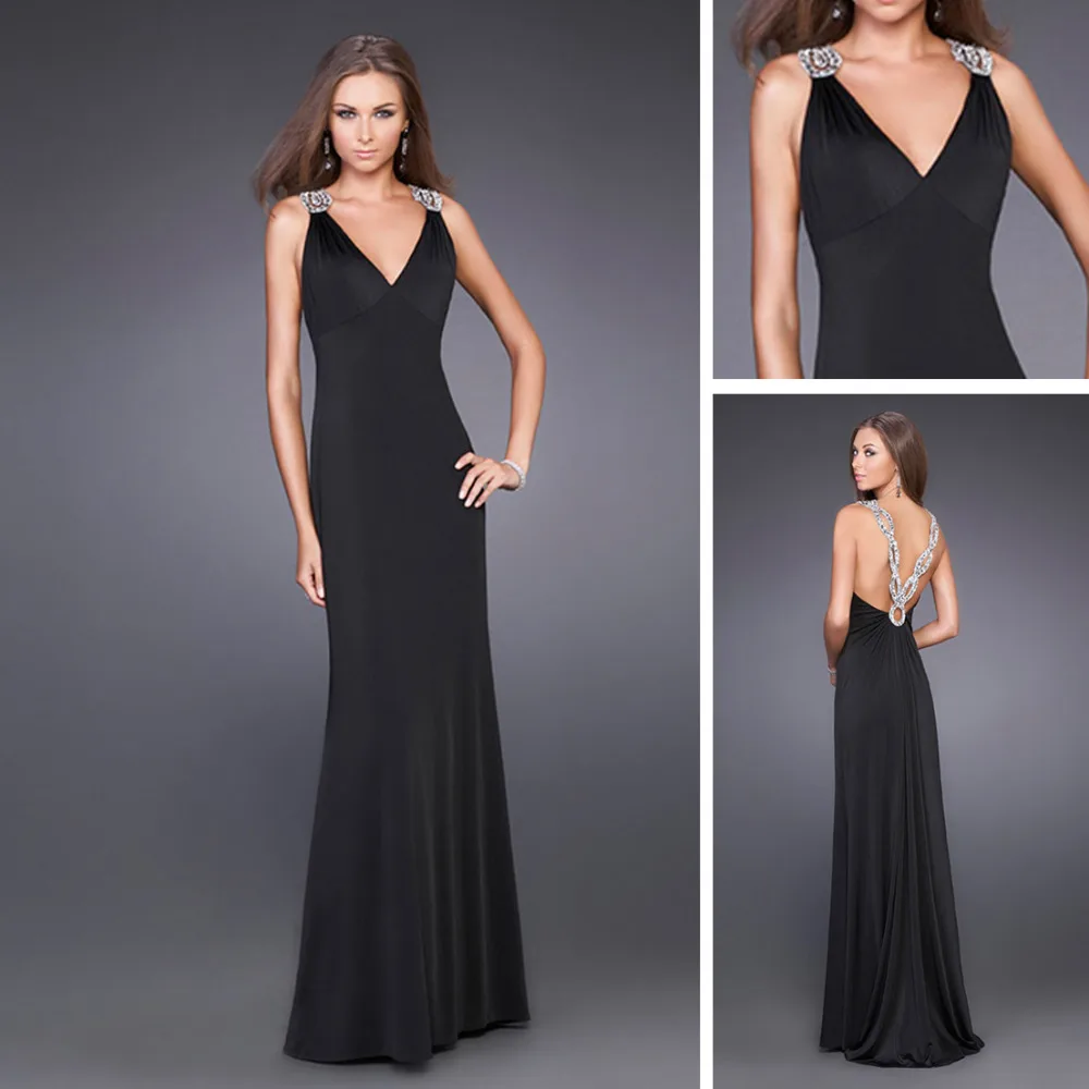 long black night dress