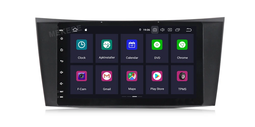 MEKEDE DSP ips 4G Android 9,0 автомобильный dvd-плеер для Mercedes Benz E-class W211 E200 E220 E300 E350 E240 E270 E280 класс CLS W219