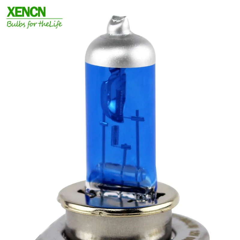 XENCN H4 12 в 60/55 Вт 5300 к синий Алмазный автомобильный светильник более яркий УФ фильтр