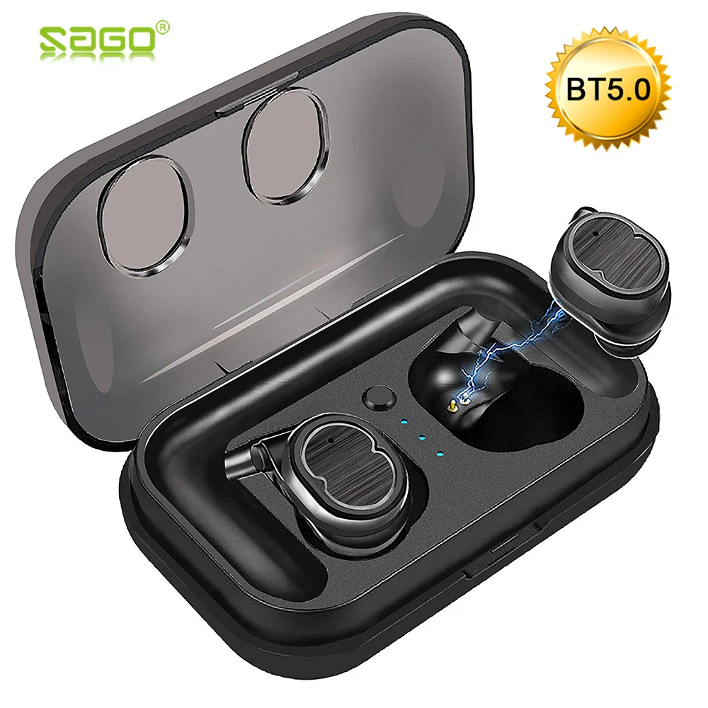 TWS-8 Bluetooth eadphones True Беспроводной In-ear Наушники 16 часов проигрывания звука Hi-Fi 5 0