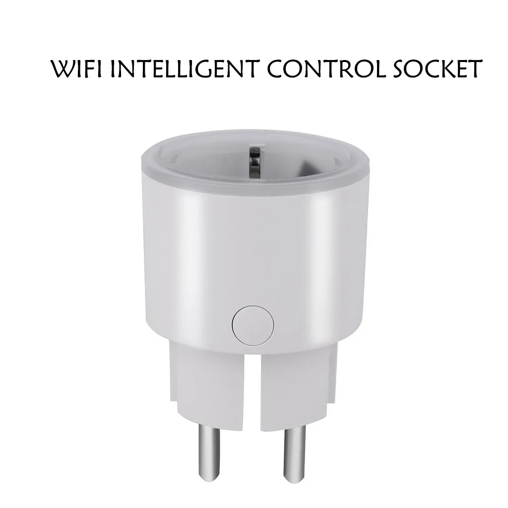 

BEHATRD EU RGB wifi Smart Plug with Power Monitor, wifi wireless Smart Socket Outlet with Google Home Alexa Voice Controly4