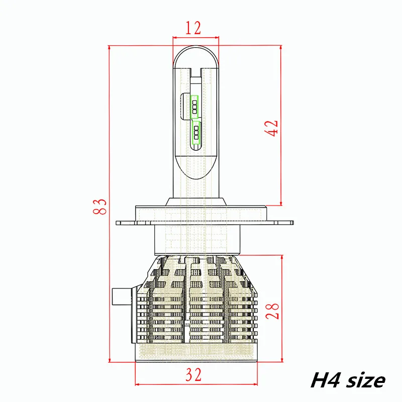 H4 尺寸图