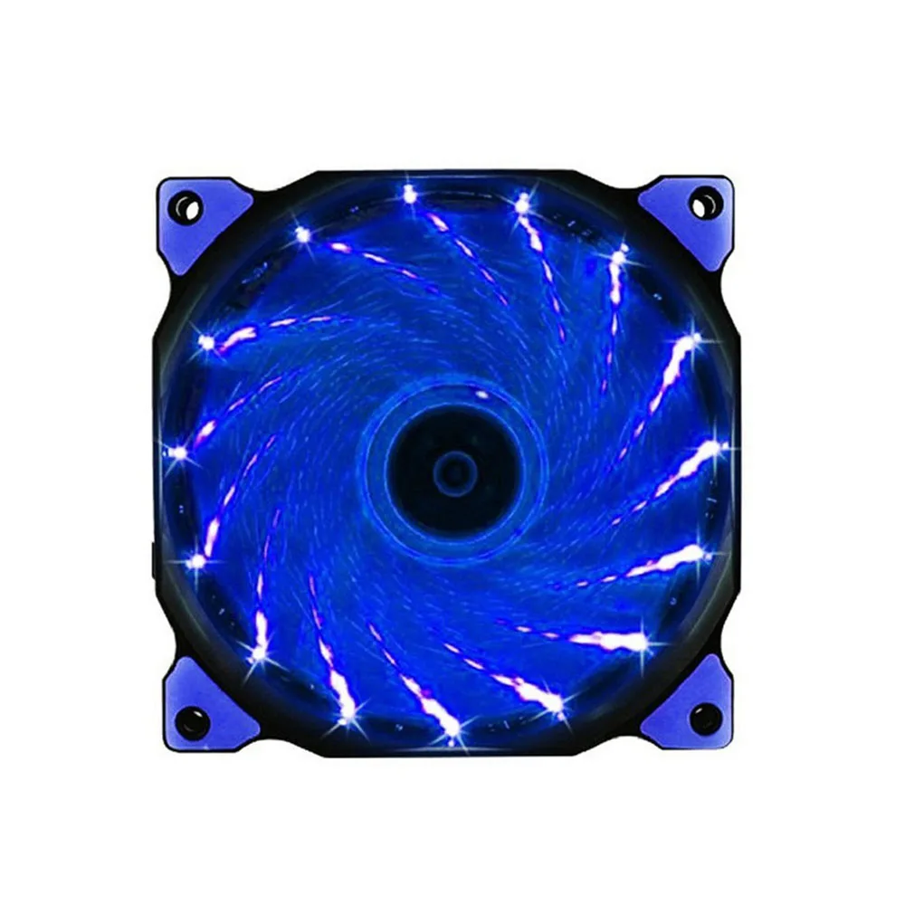 Светодиодный вентилятор для ноутбука DIY 12V 120x120mm Neon Clear PC чехол для компьютера