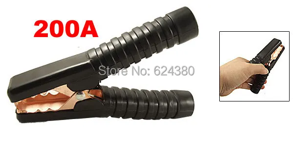 

200A 140mm Car Auto Truck Large Battery Insulated Clip Alligator Test Clamp