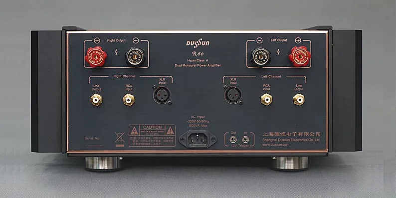 N 012 Новый DUSSUN R60 Reference двойной моно усилитель мощности дизайн Hi end высший класс без