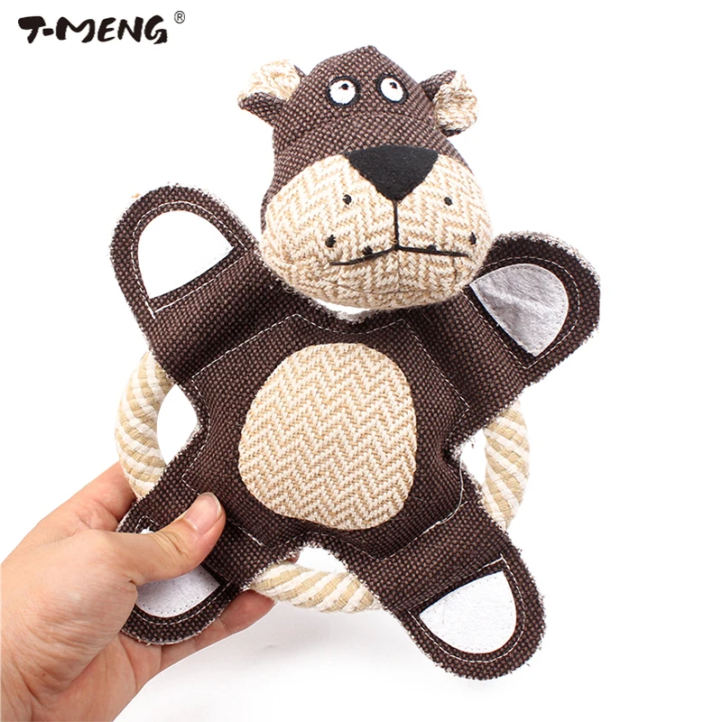 T MENG Pet Dog Toys Make Sounds Solid Resistance To Bite Playable Funny