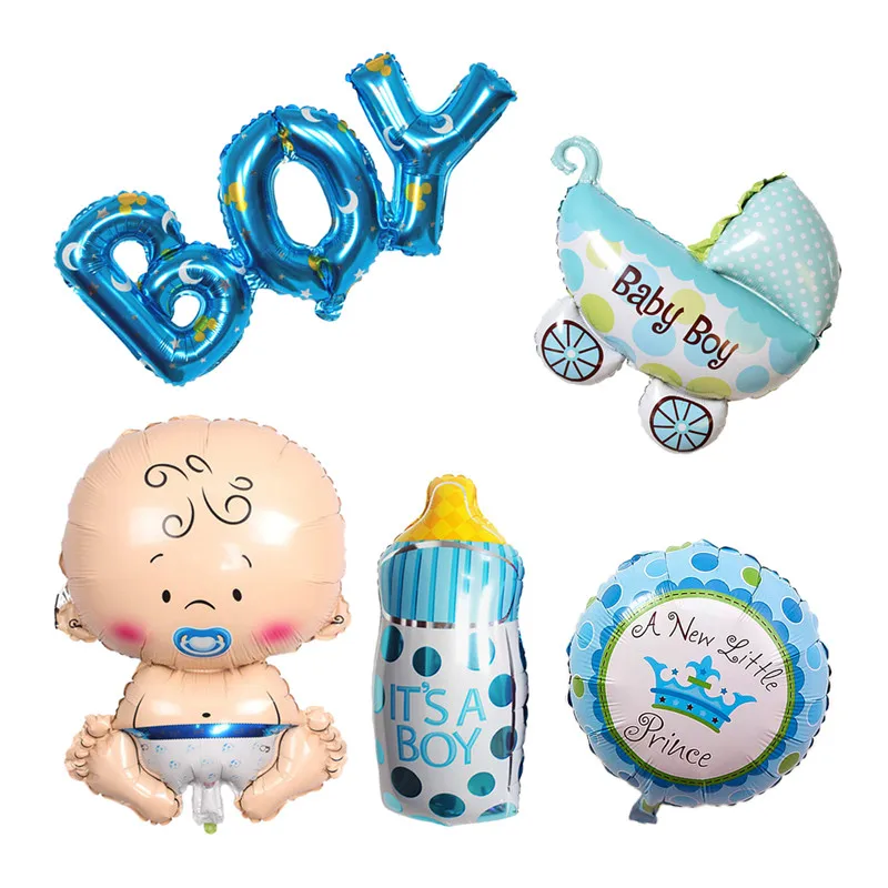 Cut Rate Baby Shower 1st Birthday Foil Balloon Boy Girl Hat