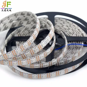 

50M 10X5M SK9822 60Leds/M Addressable 5050 RGB full color flexible LED strip Waterproof IP65 IP67 DATA and CLOCK seperately