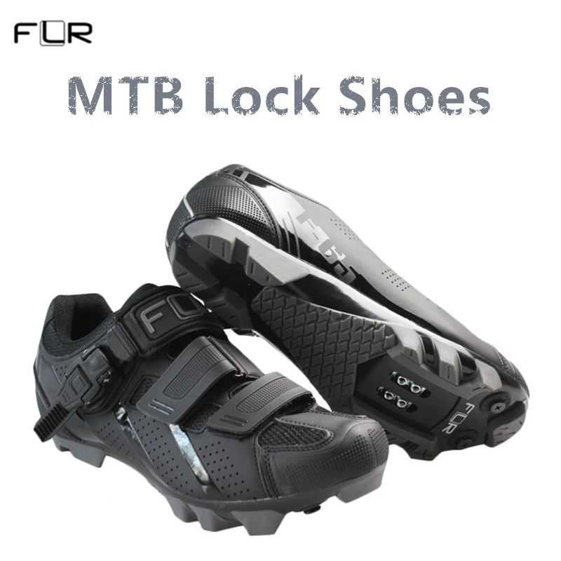 

2018 HOT FLR professional training bike shoes lock shoes breathable ultralight team shoes DH cheap mountain bike shoes men woman