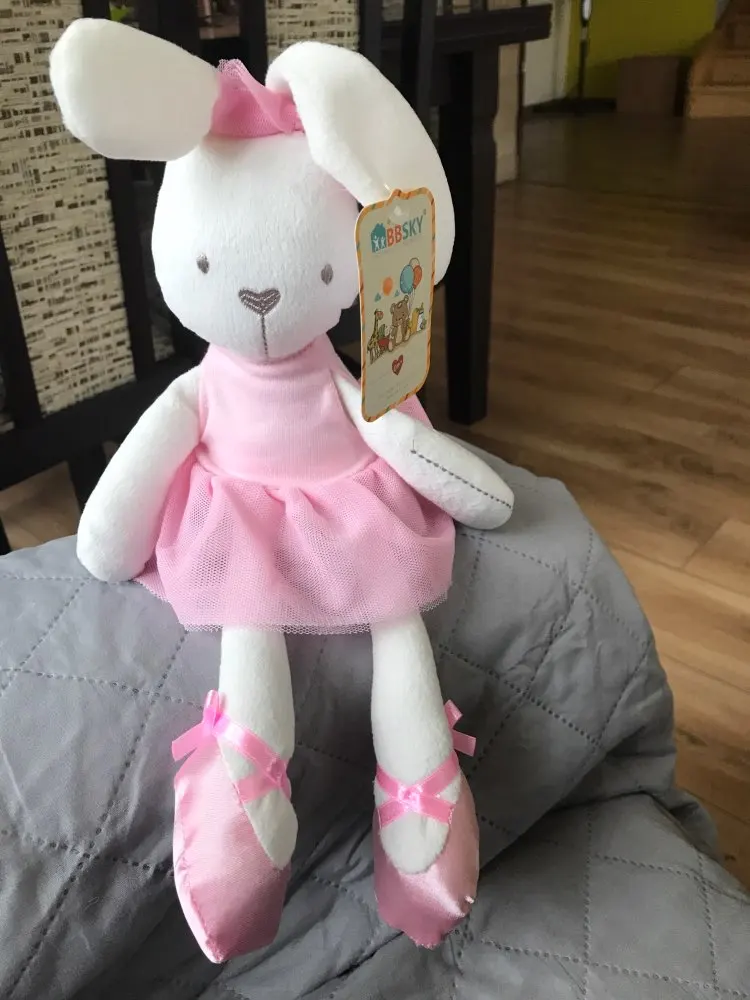 42 см крошечные милые мягкие чучело кролик игрушка для малышей Девочка Подушка Домашние животные игрушки горячая распродажа
