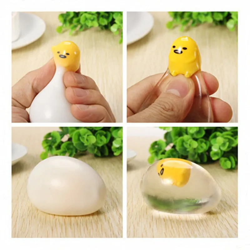 

Halloween Vent Jokes Gags Pranks Maker Trick Fun Novelty Gadget Squeeze Lazy Egg Yolk Stress Reliever Toys Gift For Kid Adult