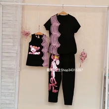 Комплект из 2 предметов; Одинаковая одежда для мамы и дочки; платья для мамы и дочки; комплект одежды «Мама и я»; мама и дочь; спортивные костюмы для девочек