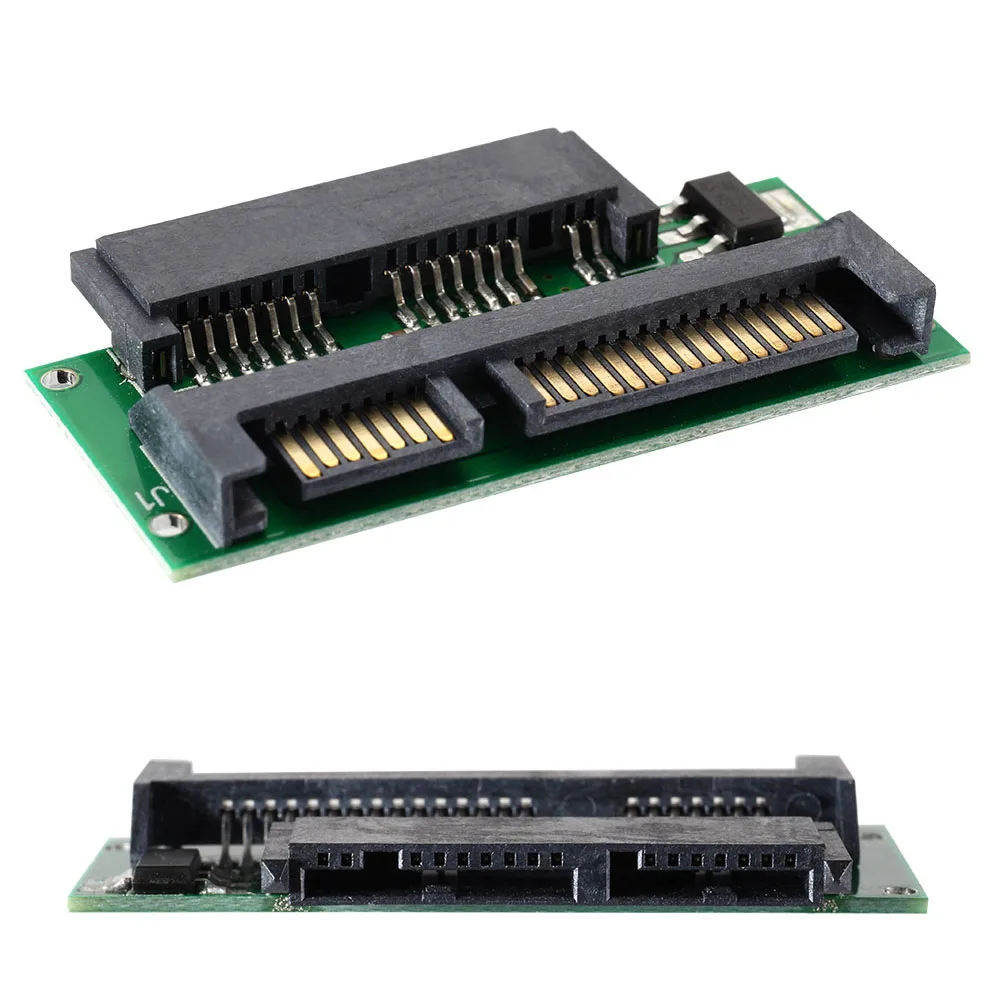 Адаптер 1 8 дюйма Mini Micro SATA MSATA на 7 + 15Pin 2 5 Sata карта преобразователя ND998|Компьютерные