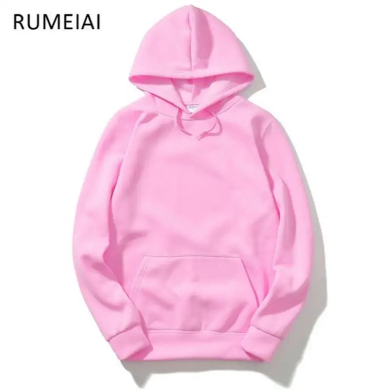 mens black and pink hoodie