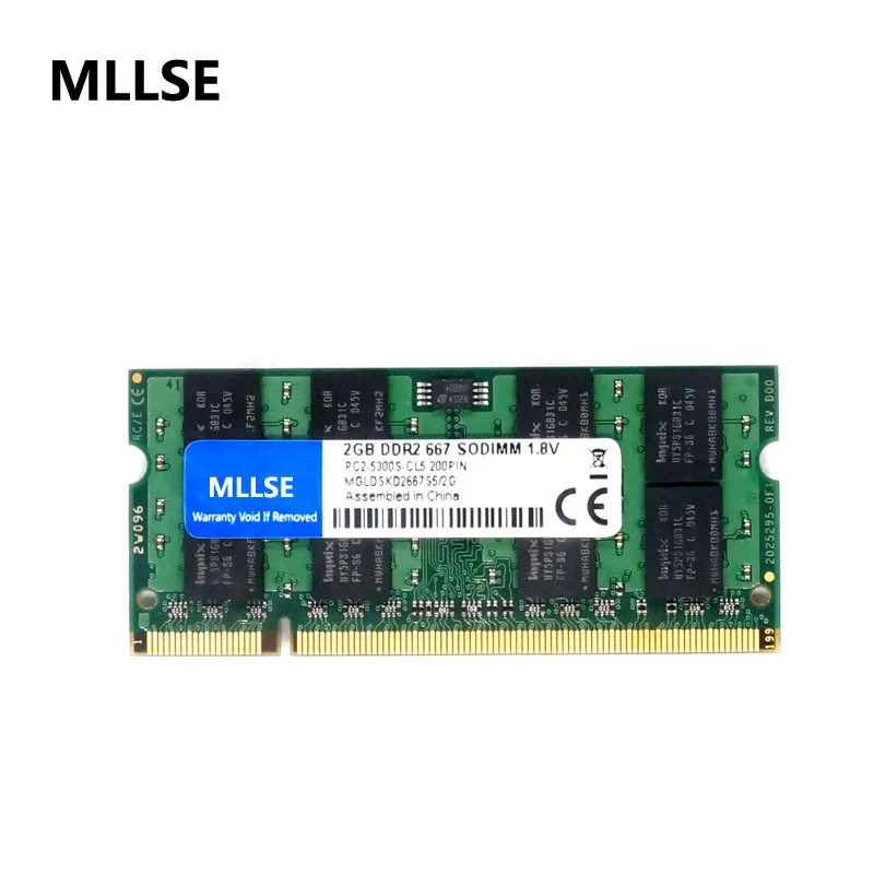 MLLSE новая запечатанная память SODIMM DDR2 667 МГц 2 Гб, PC2 5300 память для ноутбука, хорошее качество! Совместим со всеми материнскими платами!|sodimm ddr2|ddr2 667mhz 2gb pc2-5300ddr2 667mhz | АлиЭкспресс