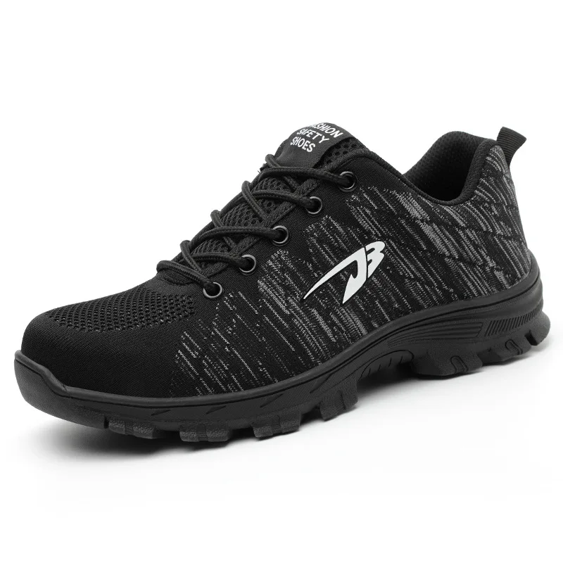 Men And Women Safety Boots Outdoor Breathable Shoes Steel Toe Puncture-Proof Workers Sneakers | Обувь